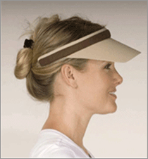 TAKE TWO - CLIP-ON VISOR - SQUARE BRIM